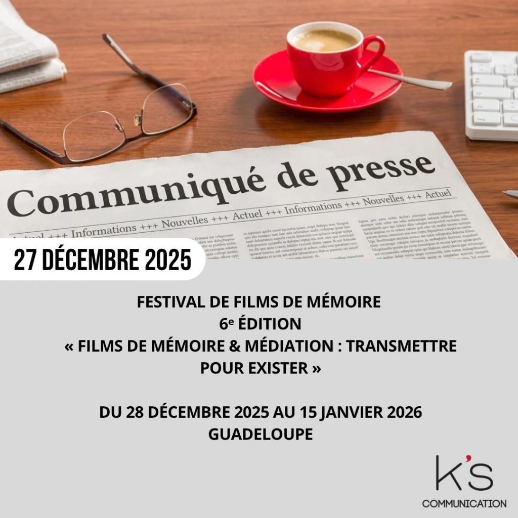 Communiqué de presse : Festival de films de mémoire – 6ᵉ édition