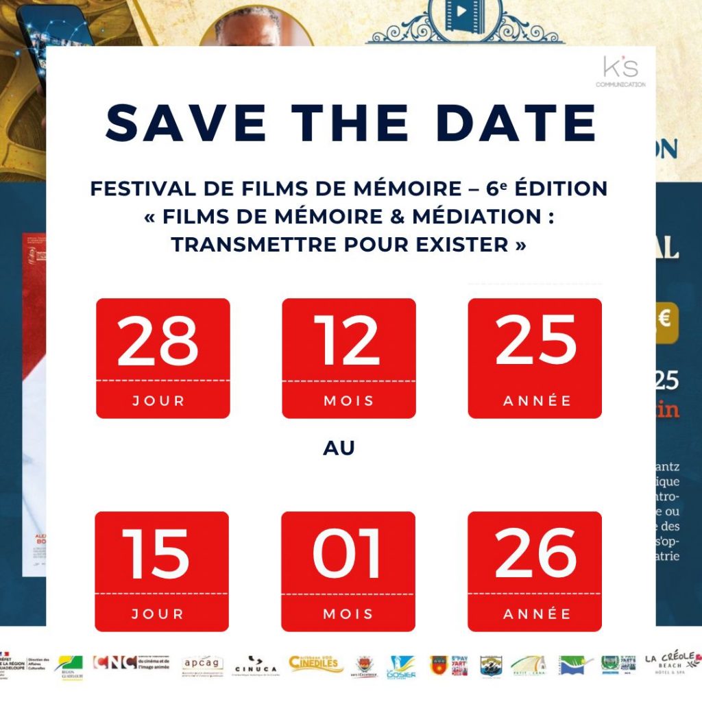 SAVE THE DATE : Festival de films de mémoire – 6ᵉ édition