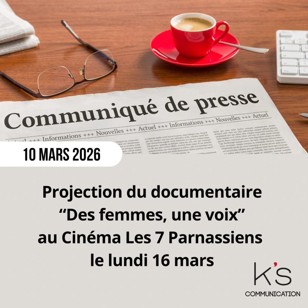Communiqué de presse : Projection inédite de « Des Femmes, une voix » à Paris le 16 mars