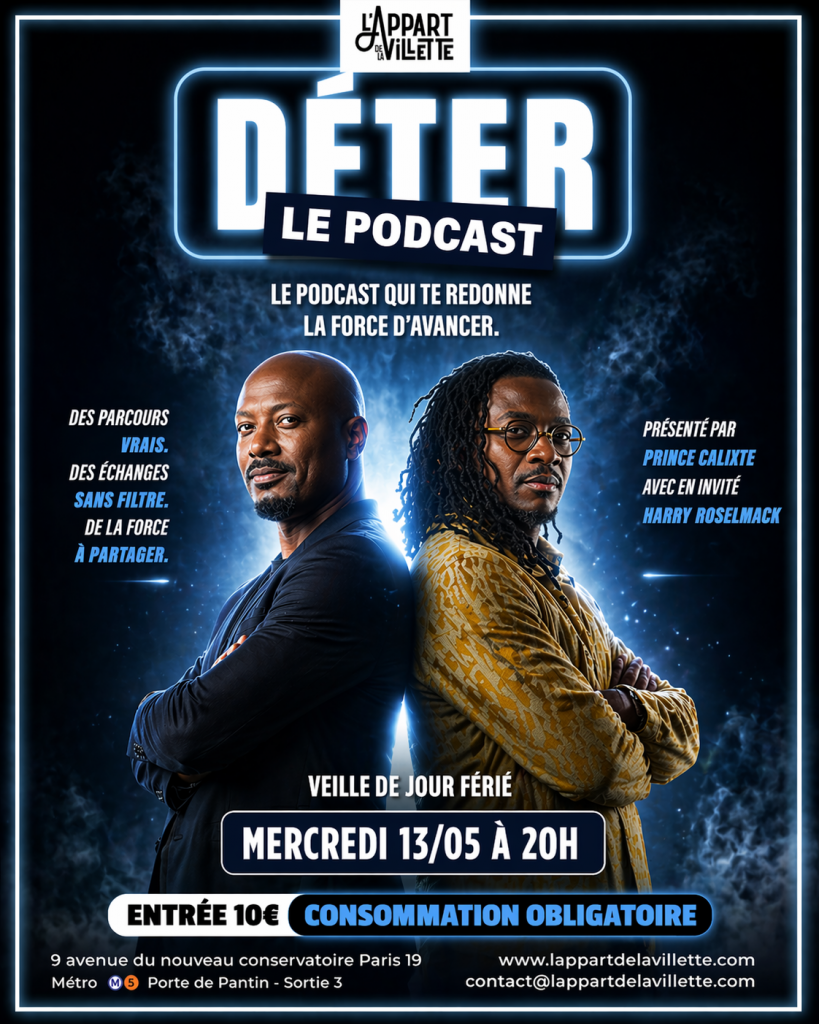 DETER avec Harry Roselmack Appart la villette
