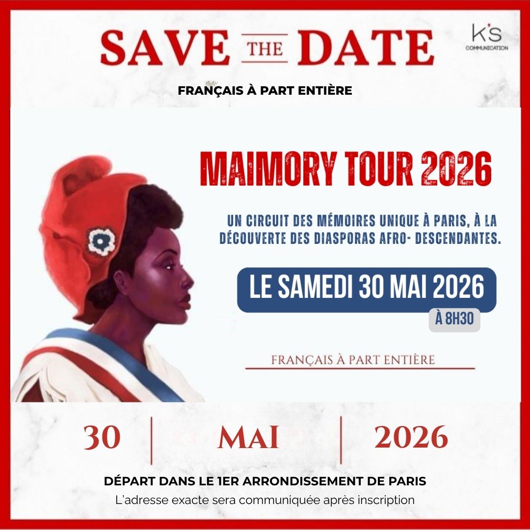 Save the date Maimory Tour 2026-30-mai