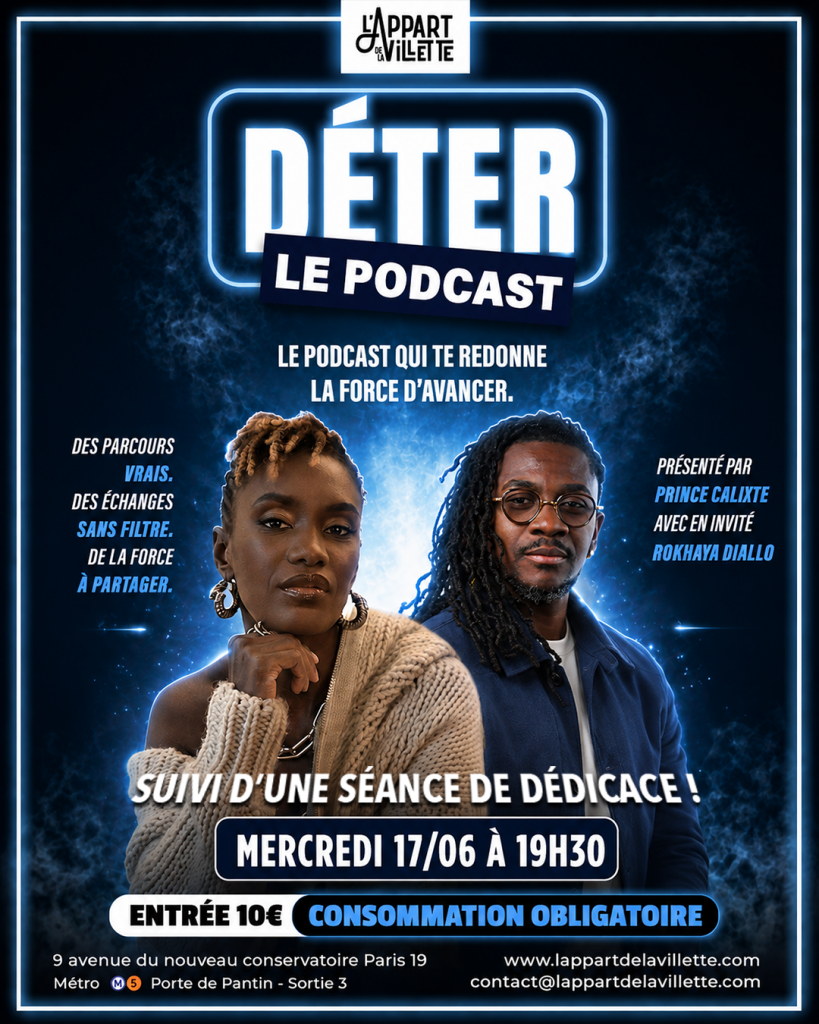 Deter - podcast - Rokhaya Diallo - Appart Villette