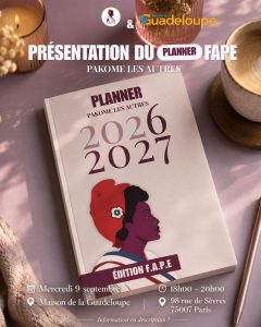 Présentation du planner F.A.P.E. Pakome les autres 2026-2027